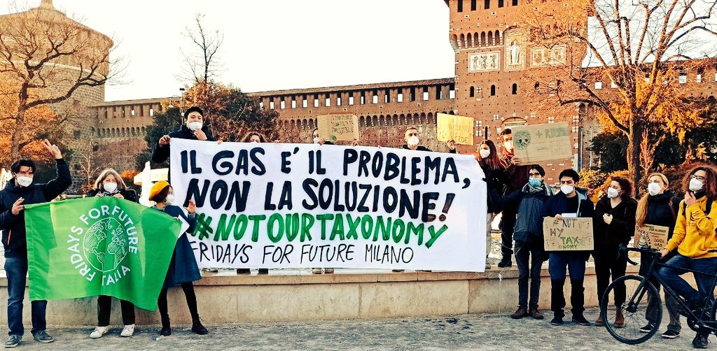 Il gas è il problema, non la soluzione! #NotMyTaxonomy