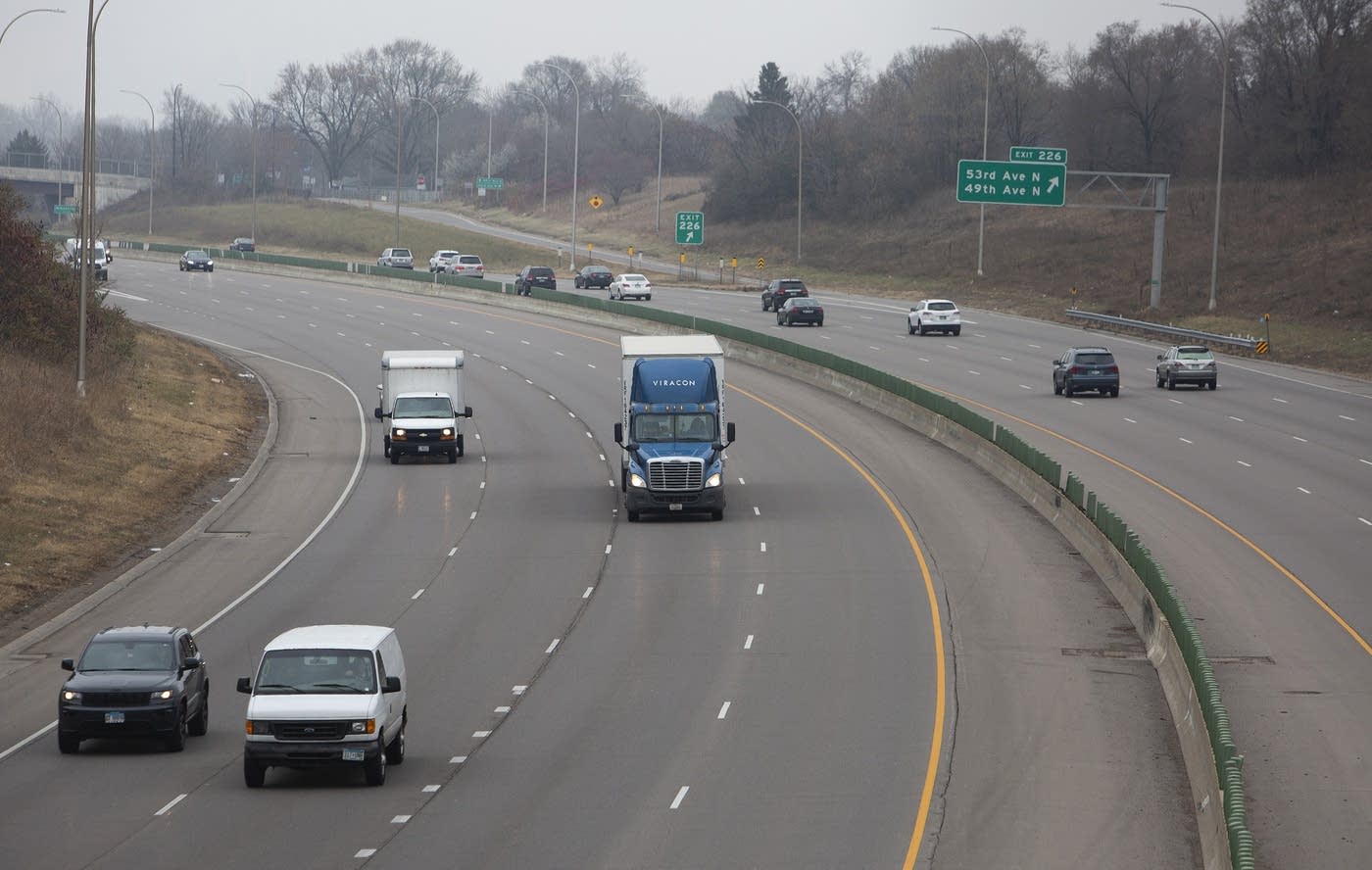 A photo of Interstate 94 in North Minneapolis