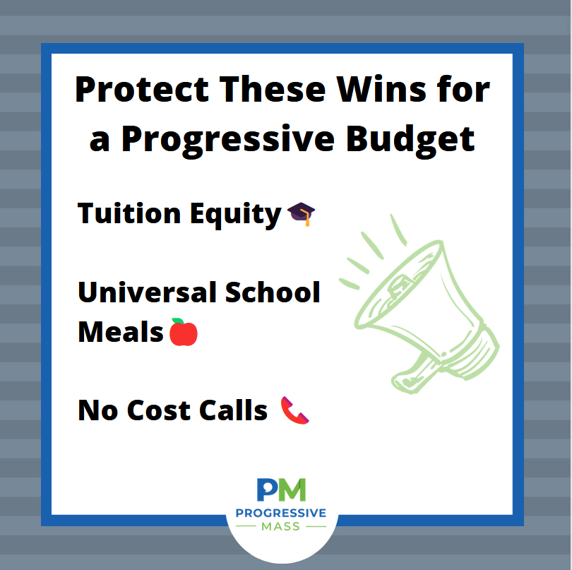 Support a progressive budget 