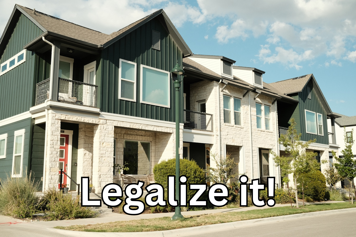 Mueller row homes