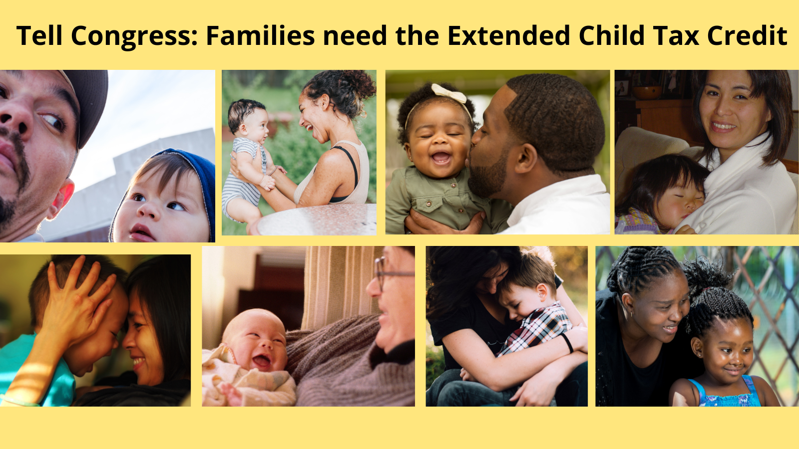 Tell Congress: Families need the Extended Child Tax Credit
