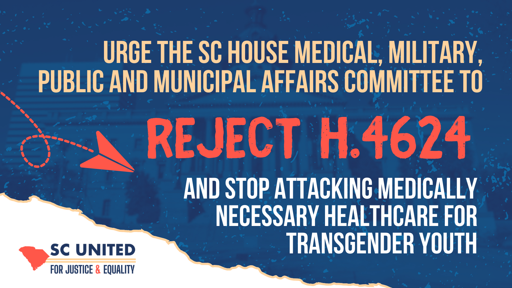 Tell South Carolina Lawmakers: Reject Anti-Transgender Healthcare Restrictions