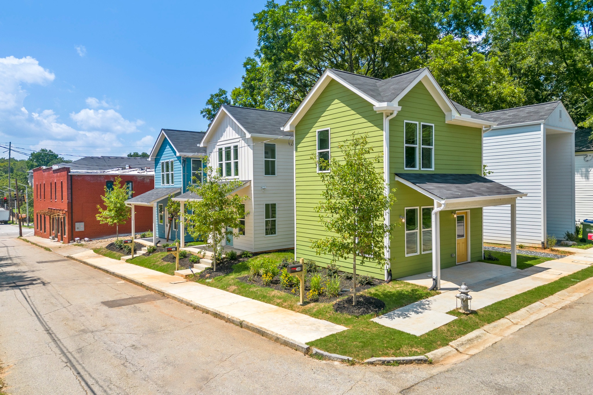  Cottages recently built in Atlanta’s Pittsburgh neighborhood