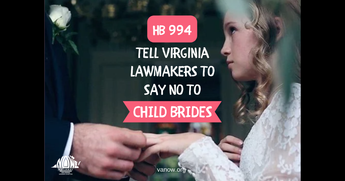 Say no to child brides.