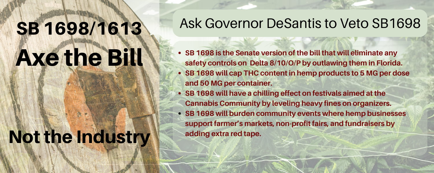 Axe the SB 1698 - Veto the Bill