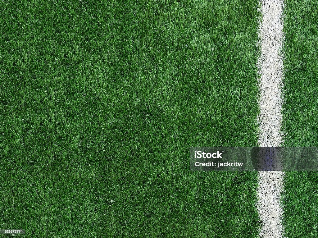 Astroturf field where children play and are subject to toxins through emissions from the materials