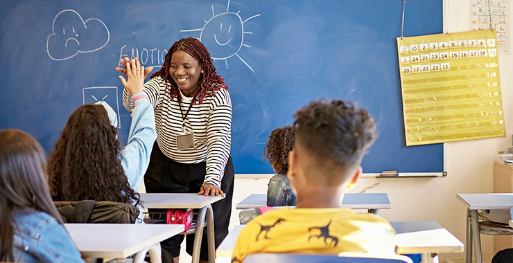 Picture of a classroom