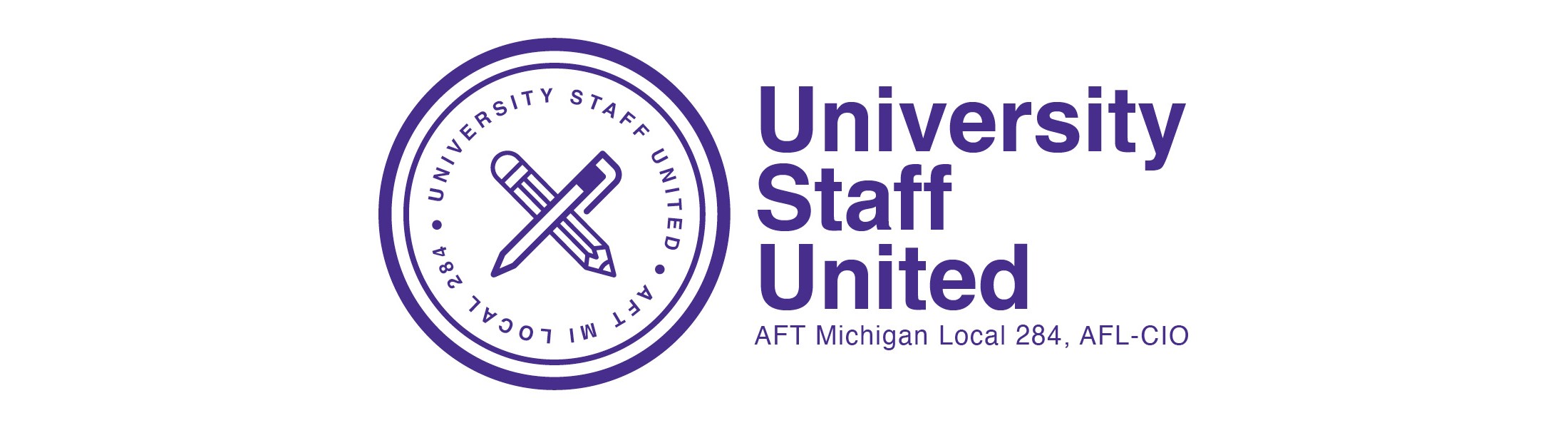 University Staff United logo in full color. 