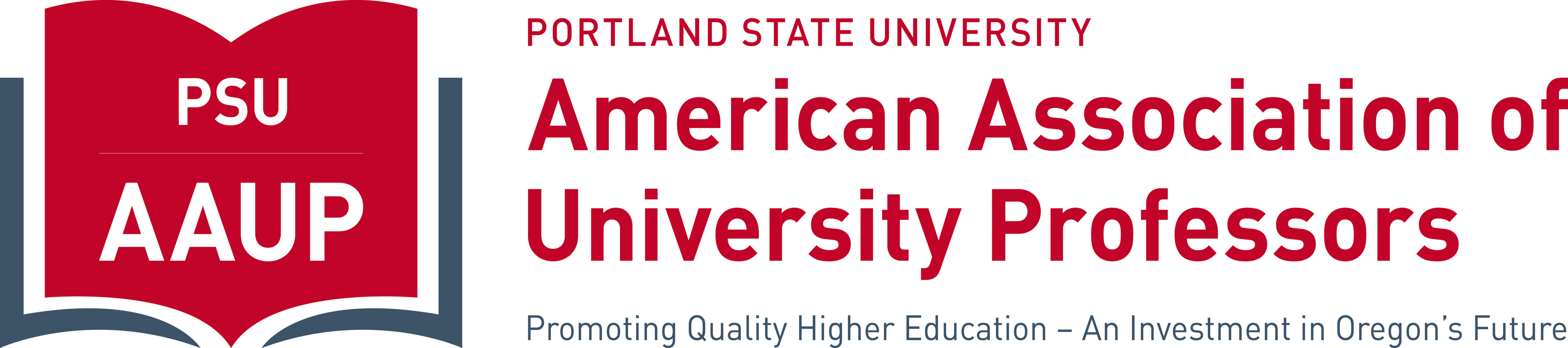 PSU-AAUP Letterhead