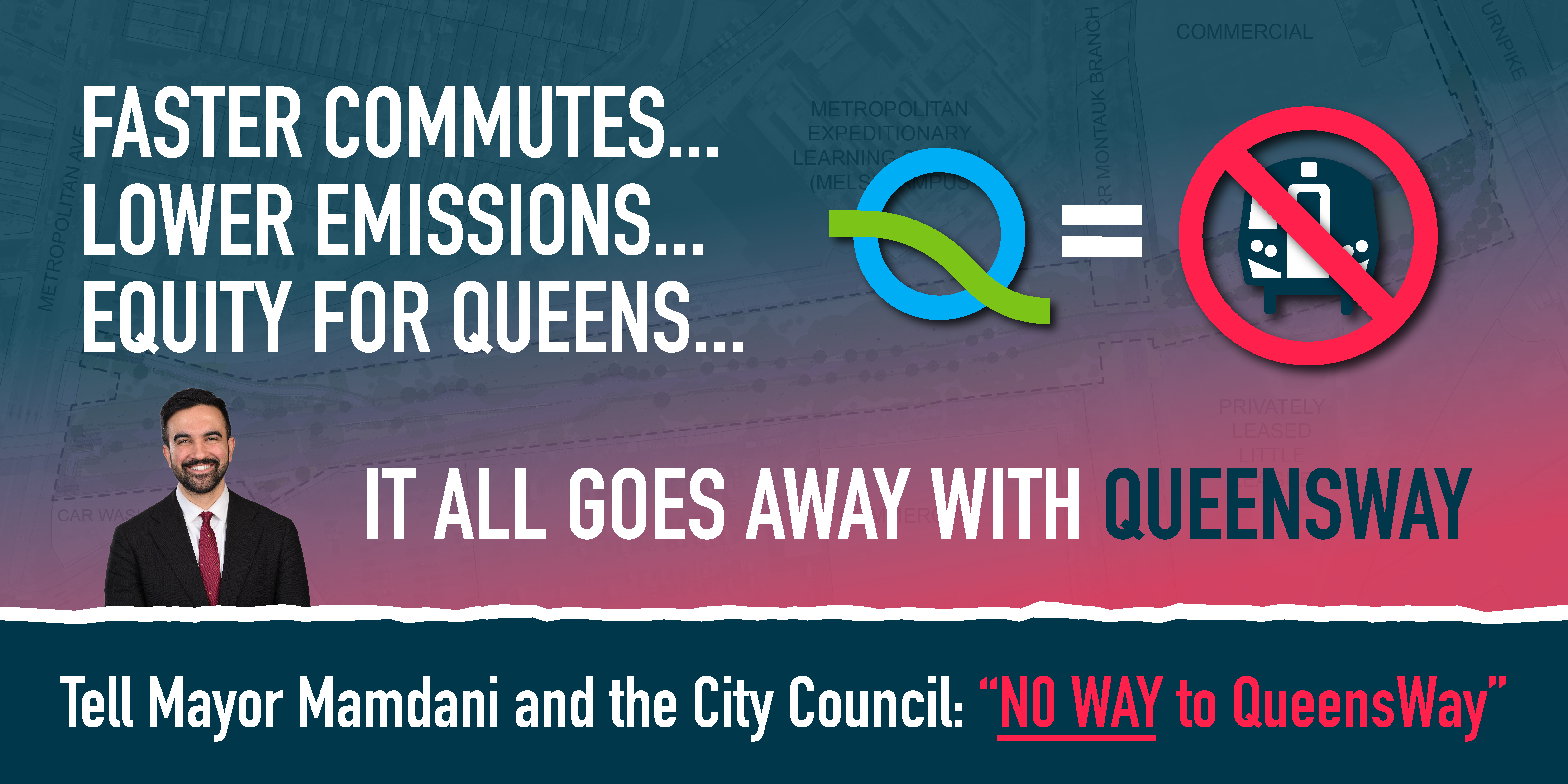 Let your city and state leaders know YOU WANT QUEENSLINK
