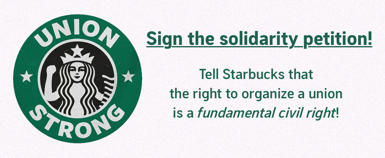 Sign the solidarity petition!