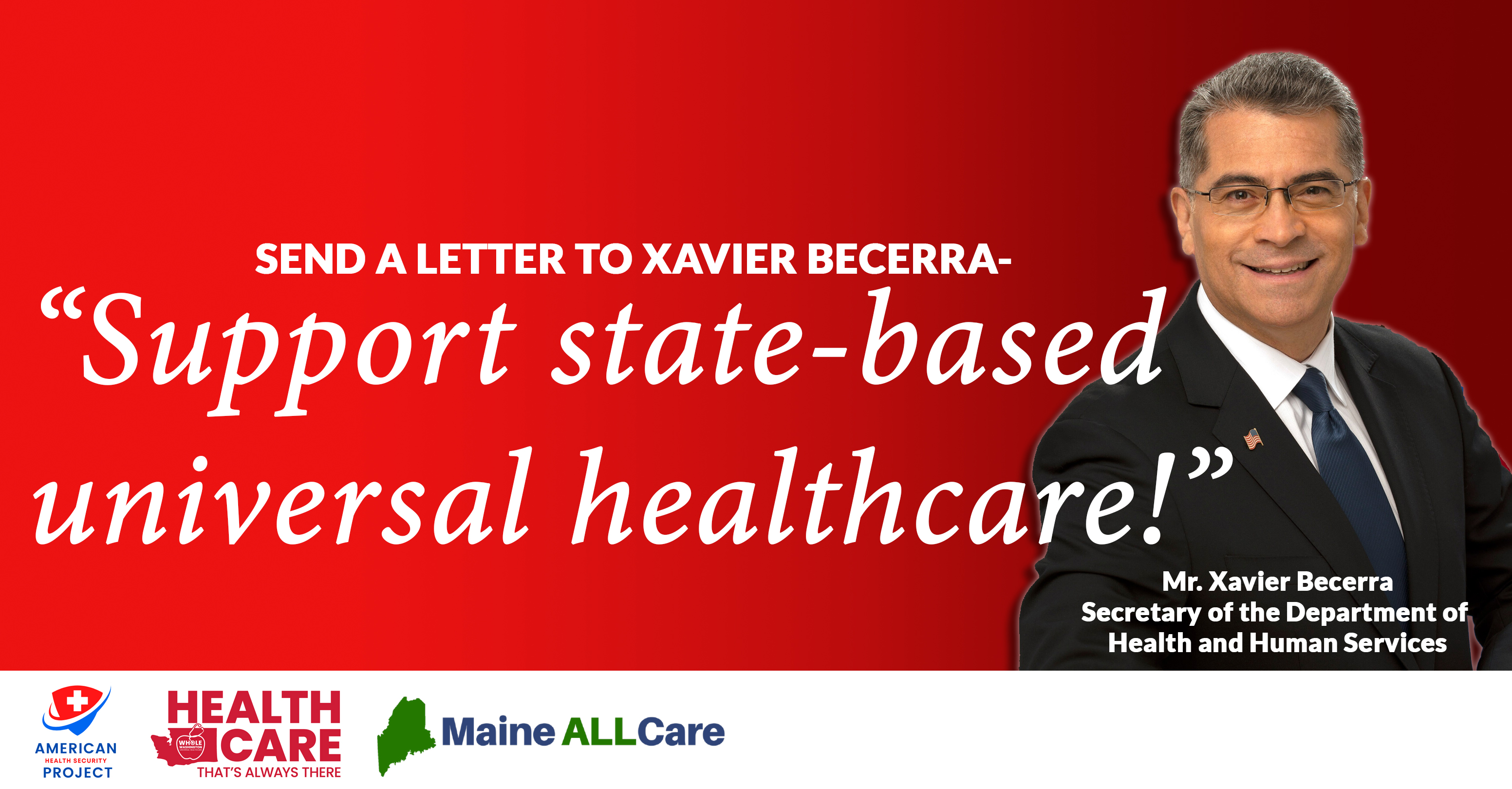 Tell Sec Becerra to Support Granting Federal Waivers to Streamline State Healthcare Expansion