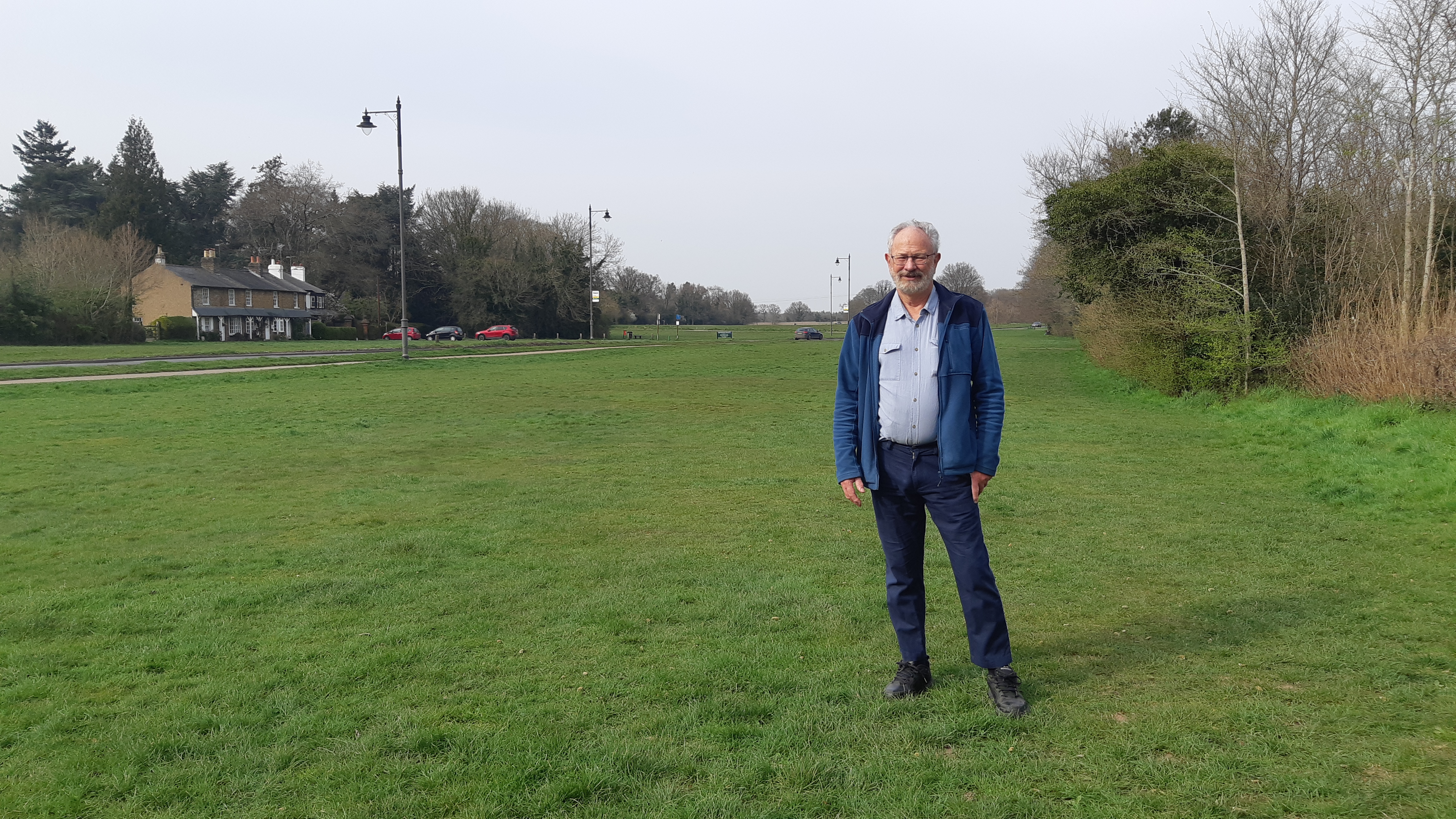 Chris Mitchell on The Green, Croxley