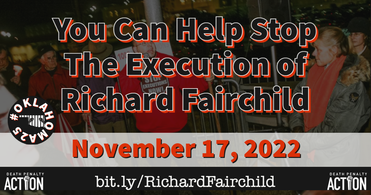 Stop the Execution of Richard Fairchild in Oklahoma