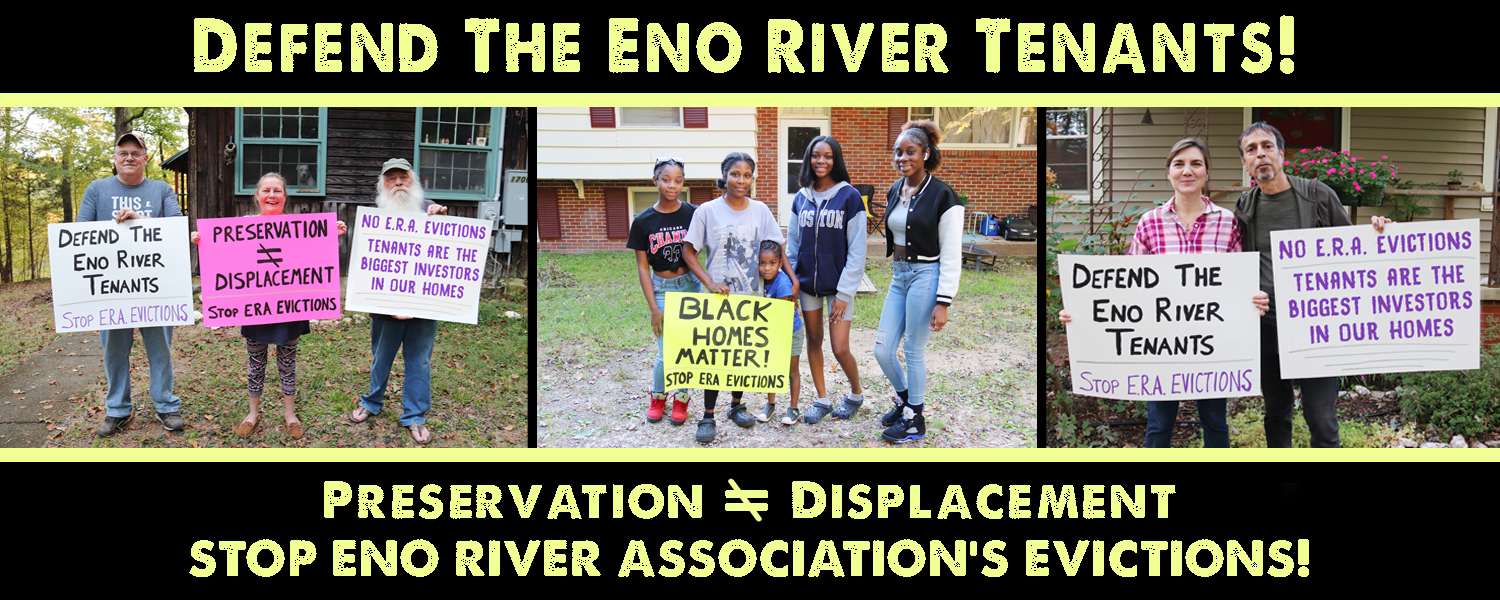 Stop Eno River Association's Evictions
