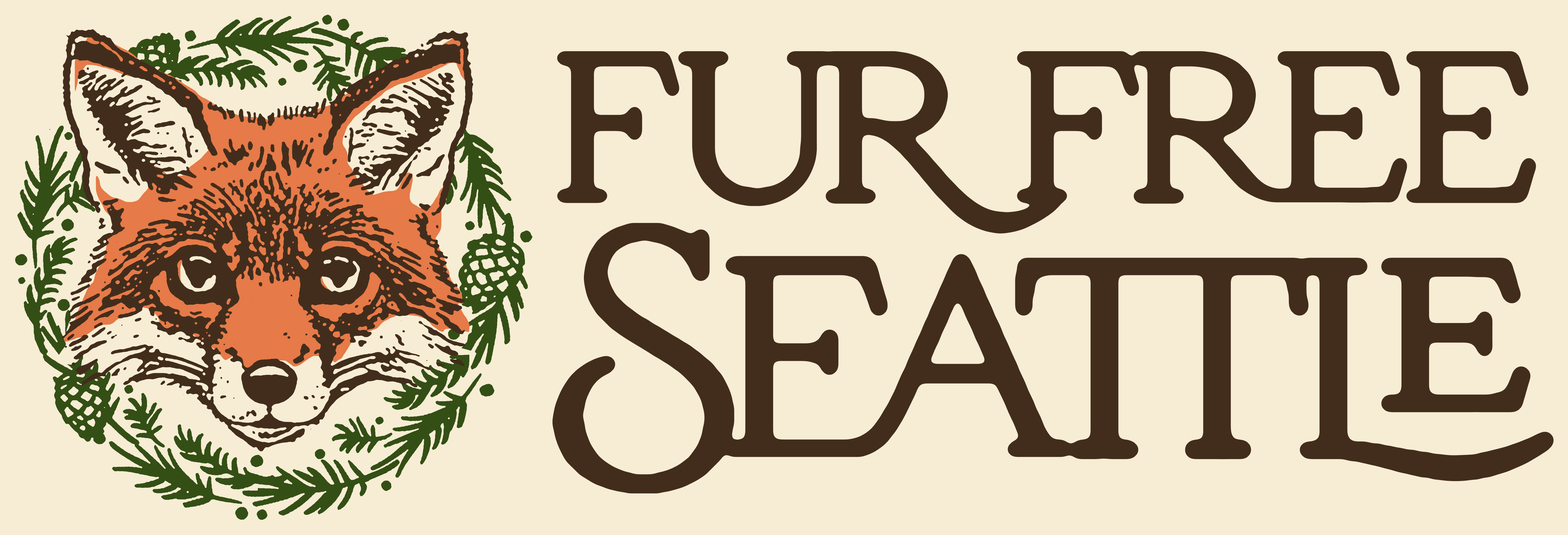 banner with fox image and Fur Free Seattle text