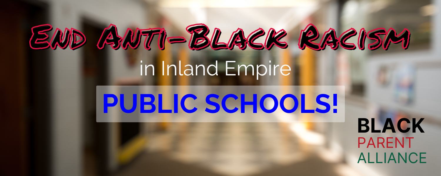 End anti-Black racism in public schools