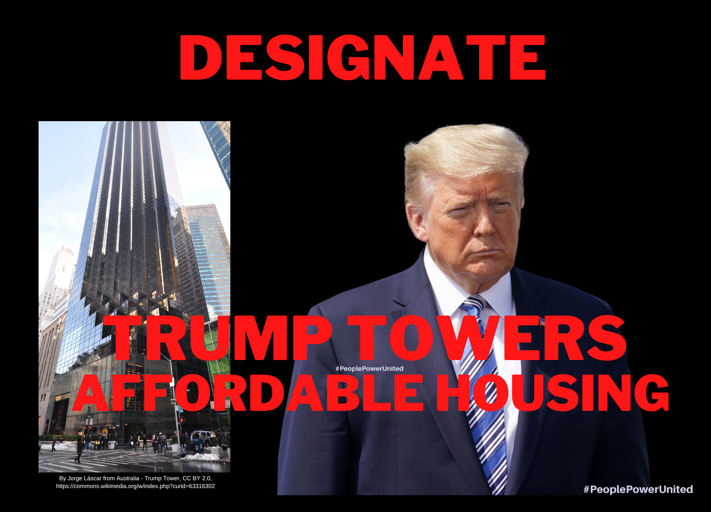 designate trump towers affordable housing