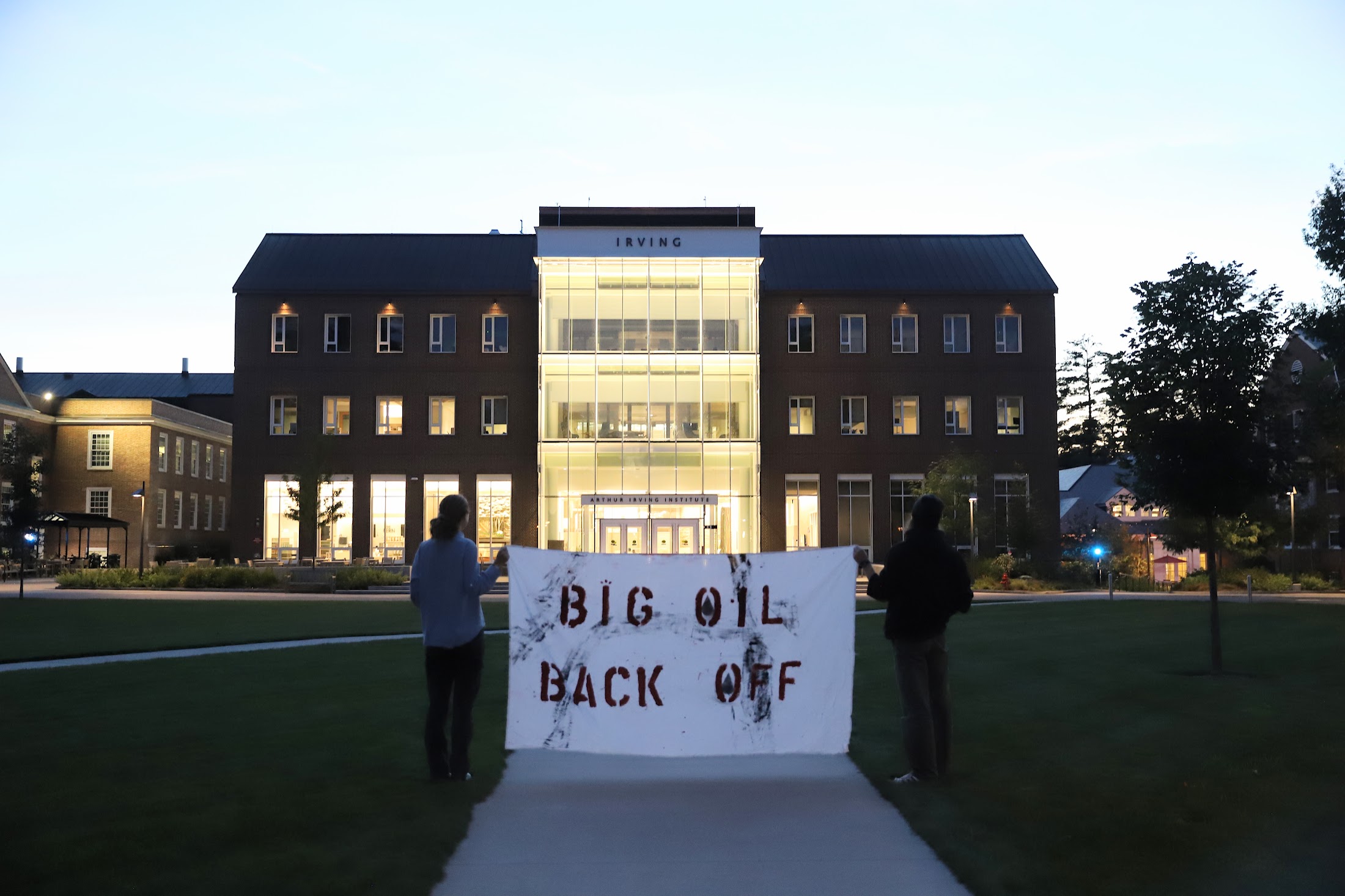 Big Oil Back Off