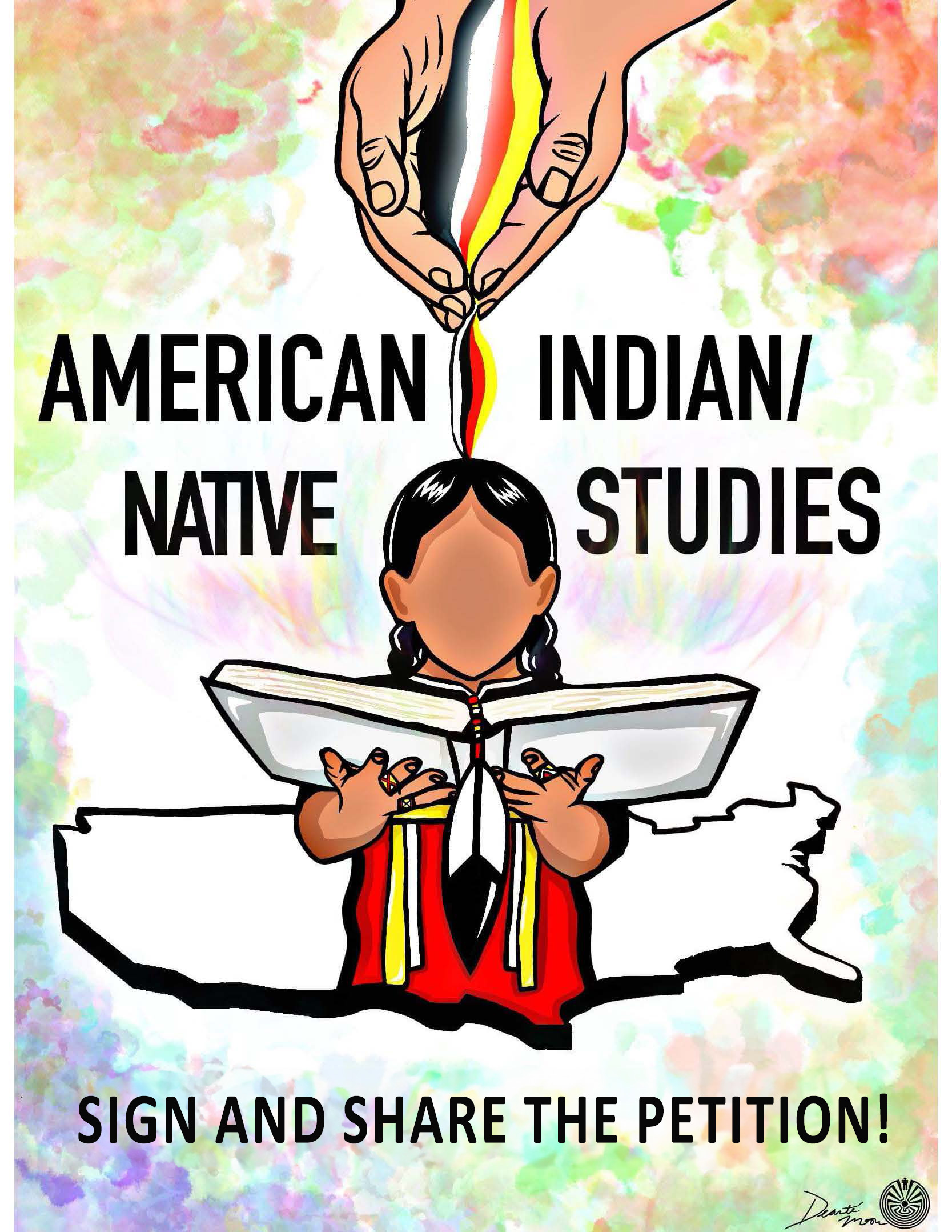 AINS poster for petition
