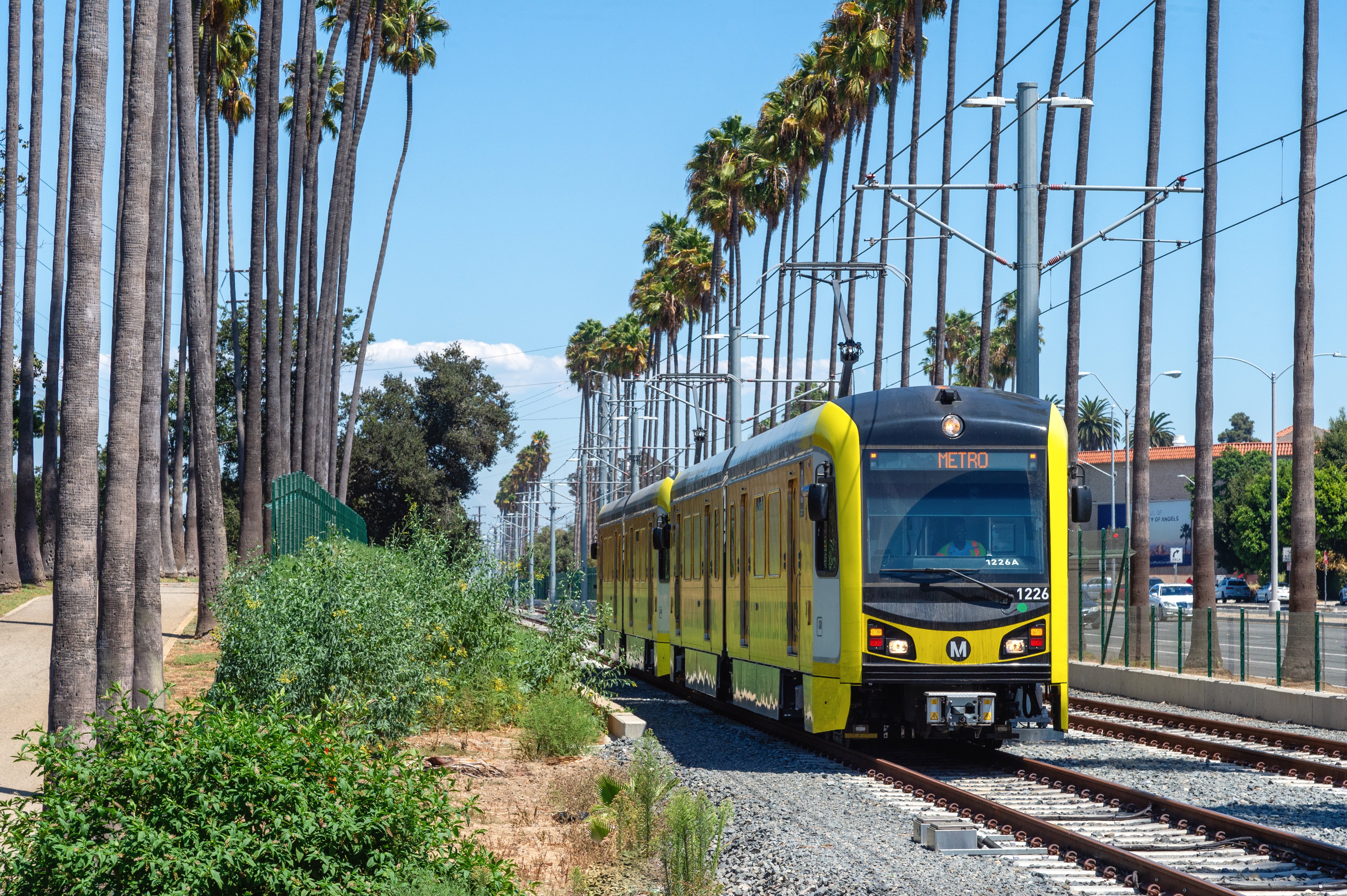 K Line Train at Florence Ave