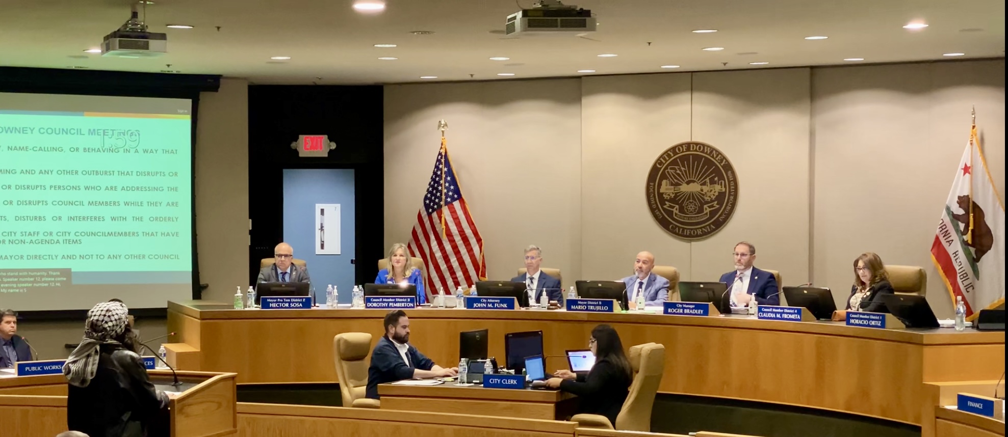 Public Comments at Recent Council Meeting