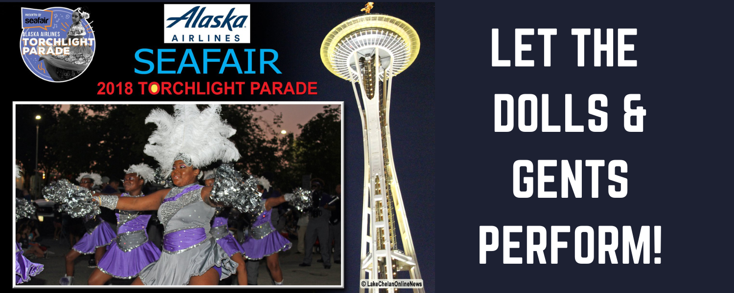 Dolls & Gents Performing in the 2018 Torchlight Parade