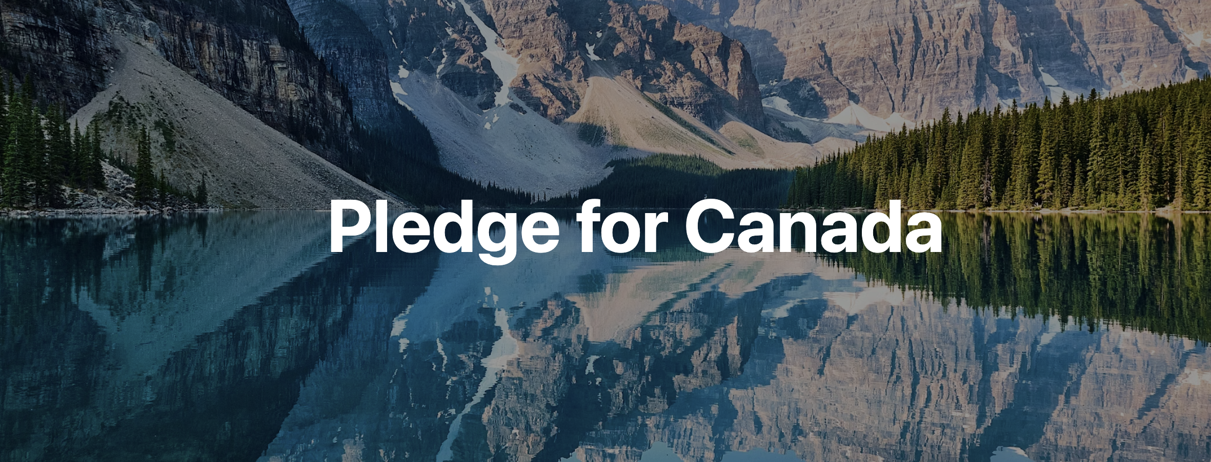 Pledge for Canada