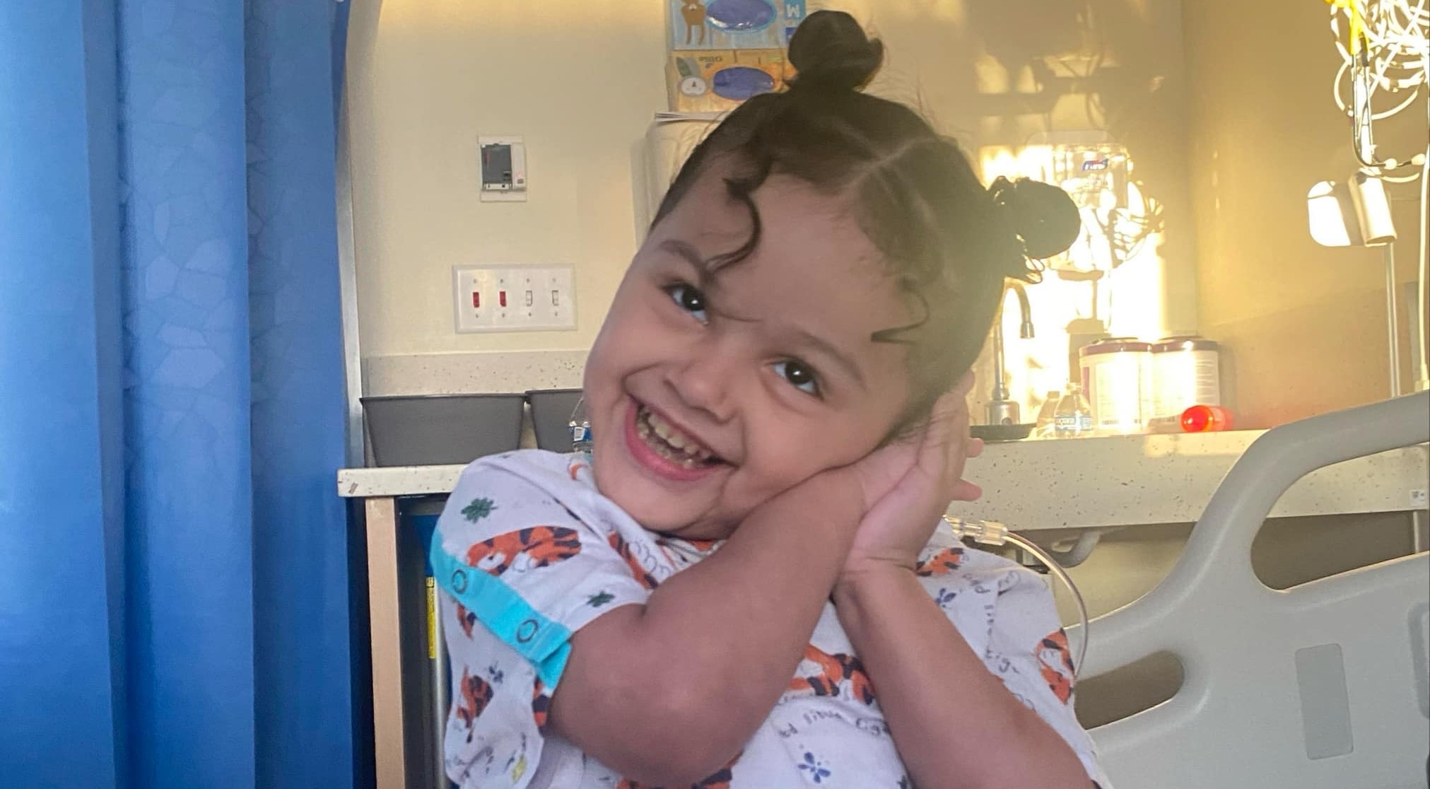 Sofia at Children's Hospital Los Angeles