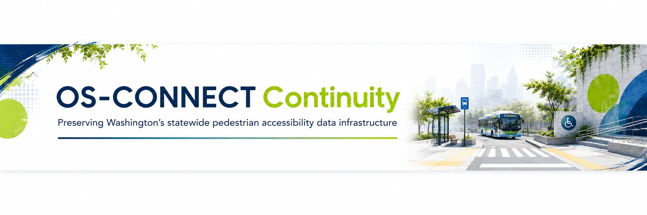 banner that identifies OS-CONNECT continuity at the objective. verdant iconography added.