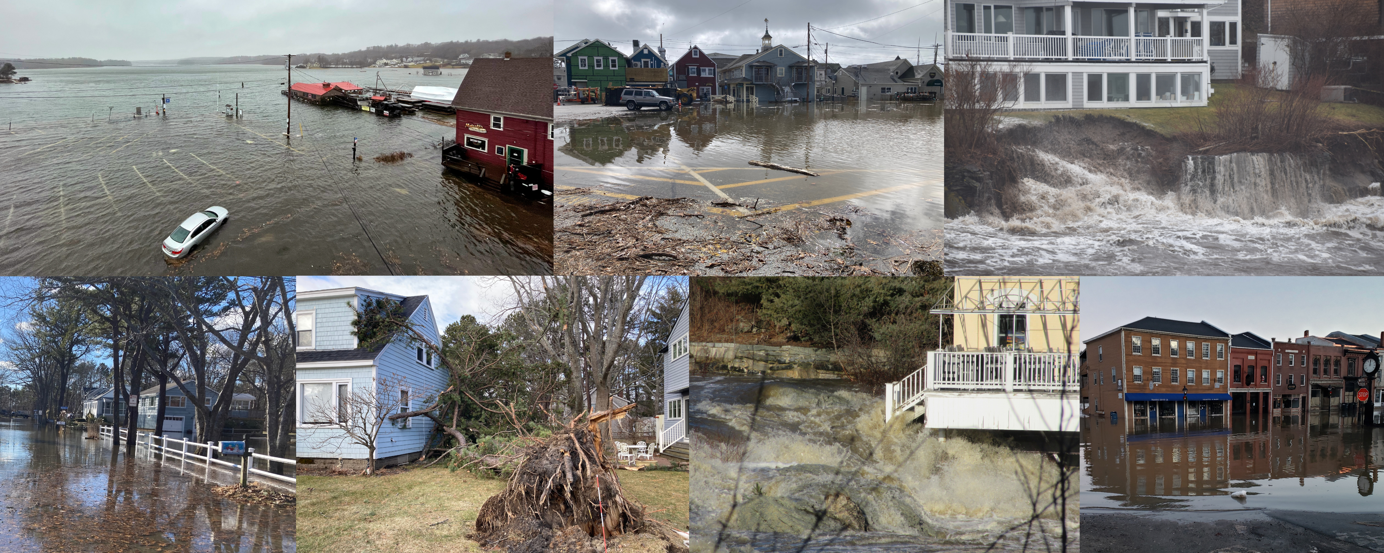 Climate damage in Maine