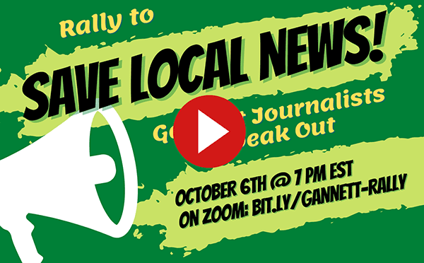 NewsGuild Virtual Rally to Save Local News