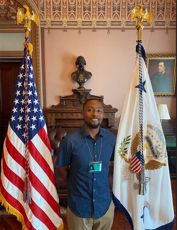 Will Lykes at the White House