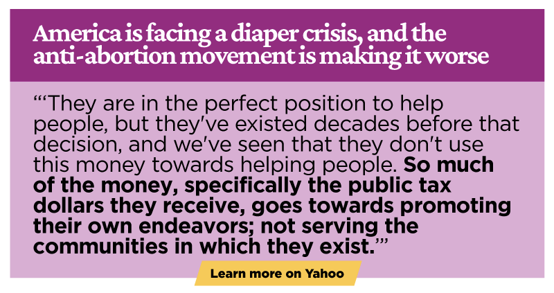 America is facing a diaper crisis, and the anti-abortion movement is making it worse: 