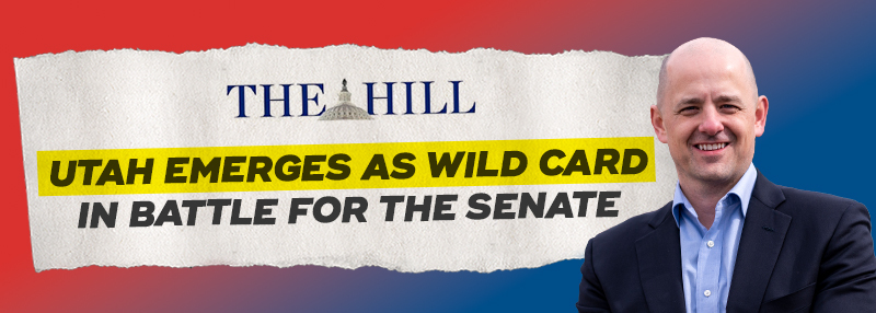 The Hill: Utah emerges as wild card in battle for the Senate