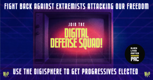 Fight back against extremists attacking our freedom, Join the digital squad!