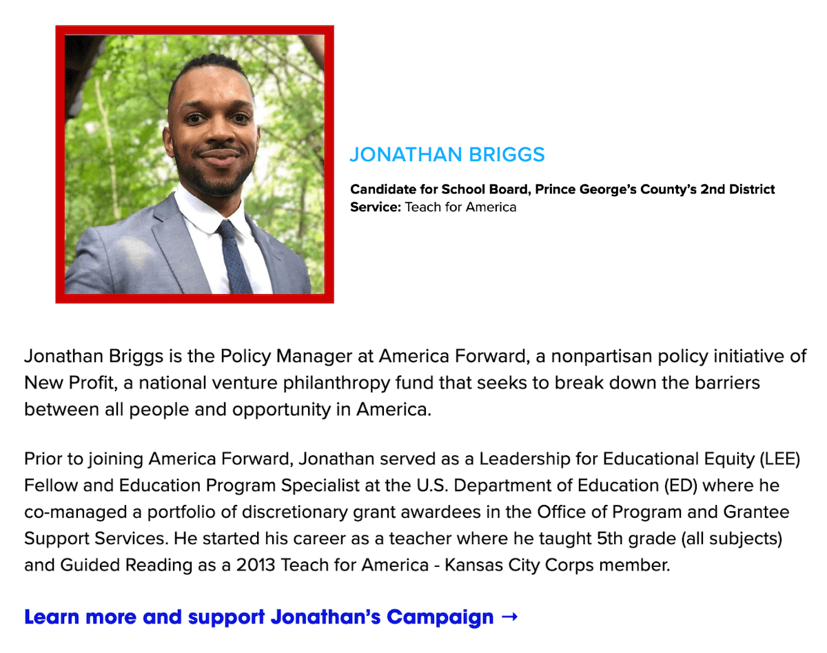 Jonathan Briggs is the Policy Manager at America Forward, a nonpartisan policy initiative of New Profit, a national venture philanthropy fund that seeks to break down the barriers between all people and opportunity in America.