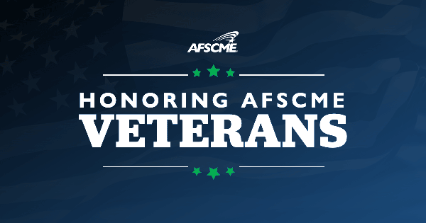 IMAGE: Honoring AFSCME Veterans