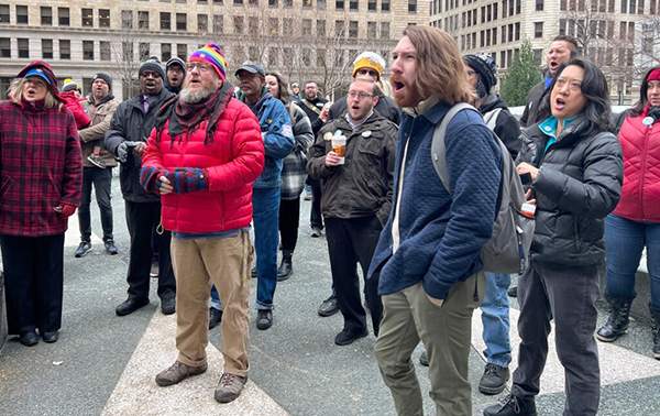 Pittsburgh Post-Gazette Strike Rally