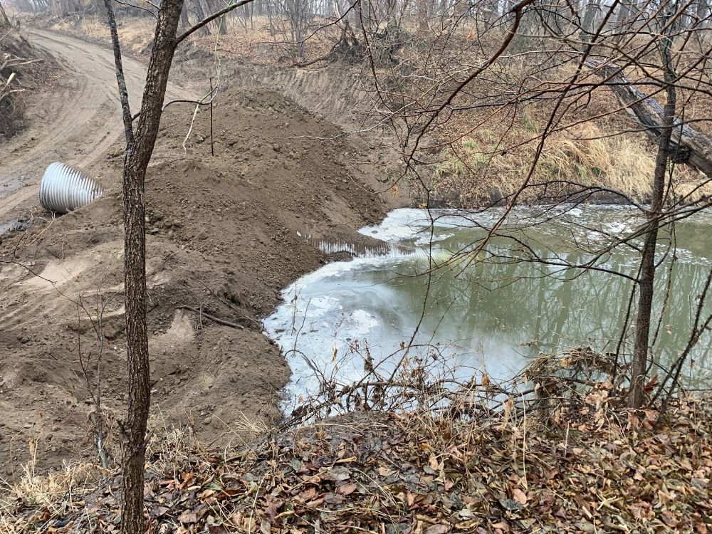 Keystone Pipeline spill site (Photo: U.S. EPA)