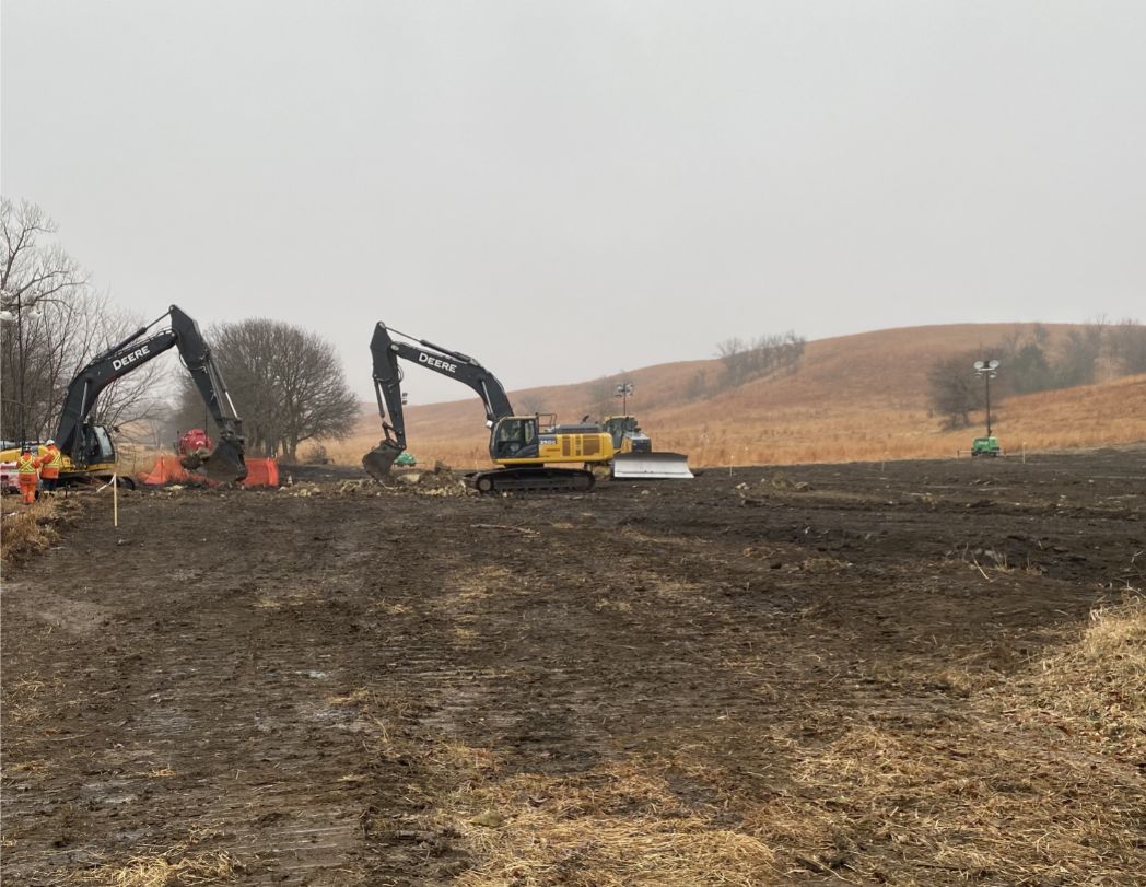 Keystone Pipeline spill site (Photo: U.S. EPA)