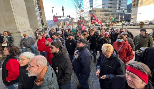 Pittsburgh Post-Gazette Rally