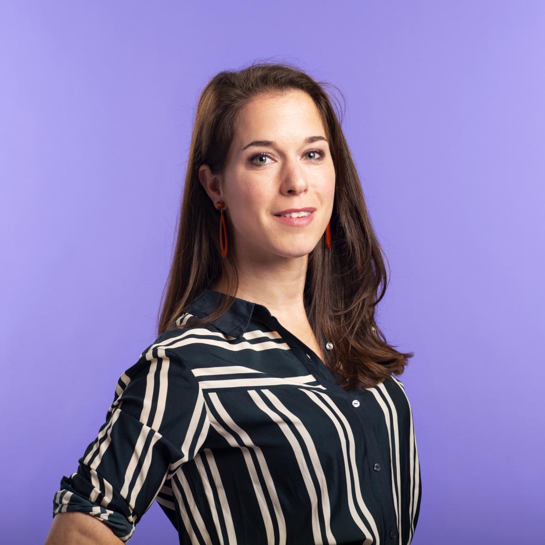 Laura Vissenberg, campagneleider van GroenLinks