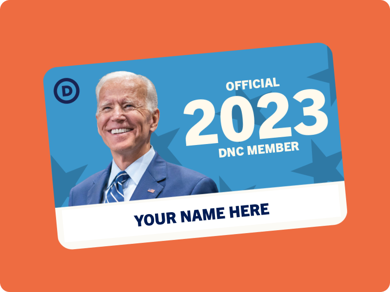 2023 DNC Membership Card