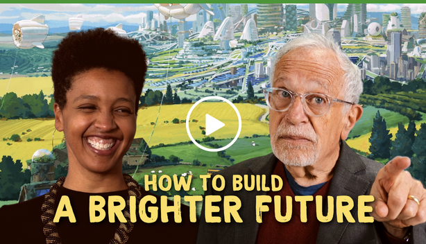 Photo: Robert Reich and Solana Rice Headline: How to build a brighter future