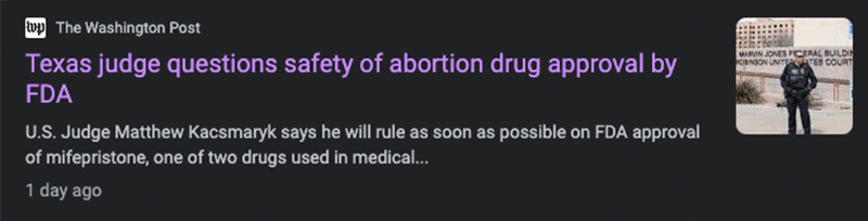 These headlines about the abortion pill case are just the beginning.