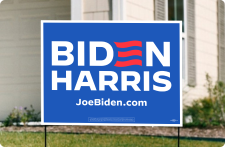 Biden-Harris Yard Sign