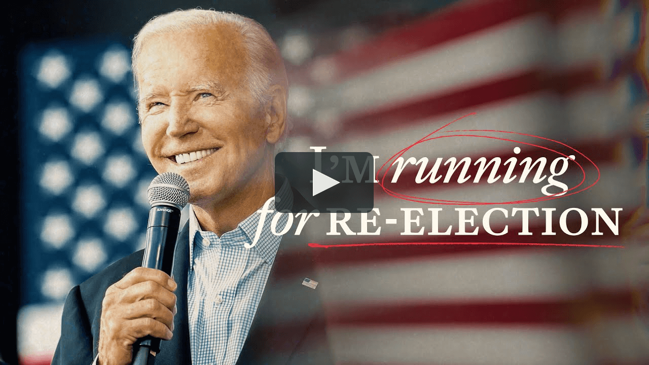 Watch Joe Biden's message on the launch of the 2024 campaign