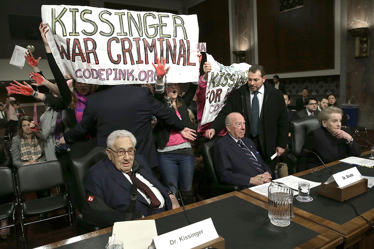 Kissinger arrest warrant!