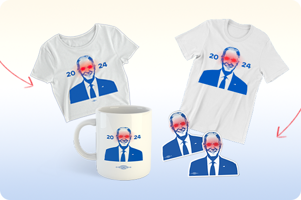 Biden-Harris Dark Merch Collection